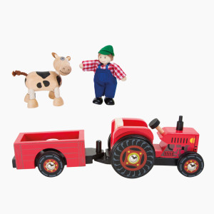 Traktor mit Anhänger „Bauernhof“