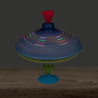 Brummkreisel LED Weltall