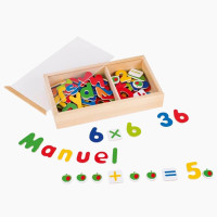 Magnet-Alphabet und Zahlen-Set