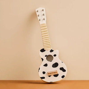 Gitarre schwarz weiss