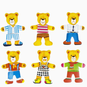 Bino Ankleidepuzzle Mutter und Kind