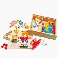 Bino Ankleidepuzzle Mutter und Kind