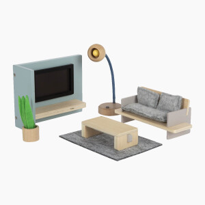 Puppenhausm&ouml;bel Wohnzimmer
