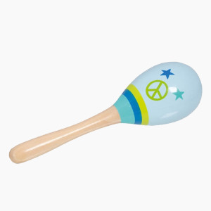 Maracas Set Herz und Peace
