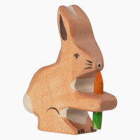 Hase mit Karotte