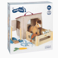 Spielset Pferd mit Stall und Zubehör