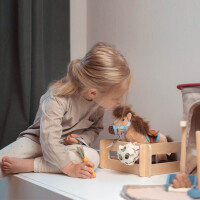 Spielset Pferd mit Stall und Zubehör
