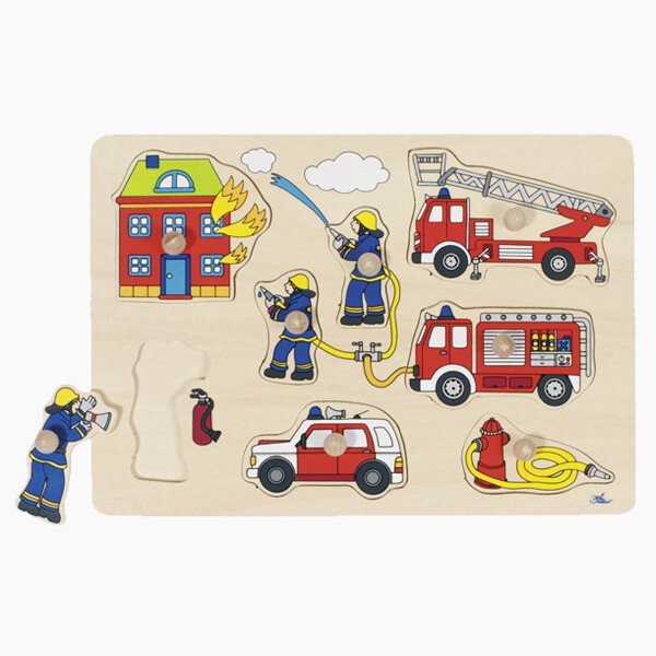 Steckpuzzle Feuerwehr