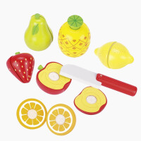 Obst mit Klettverbindung