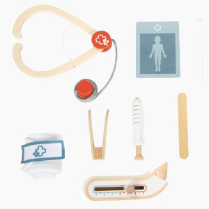 Arzttasche Spielset rot