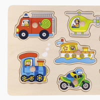 Steckpuzzle Verkehrsmittel