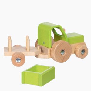Traktor mit Anh&auml;nger-Goki