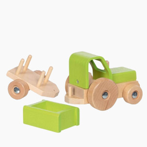 Traktor mit Anh&auml;nger-Goki