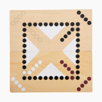 Ludo und Leiterspiel Gold Edition