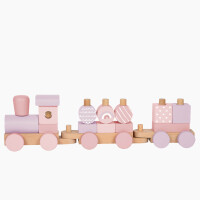 Holzzug rosa