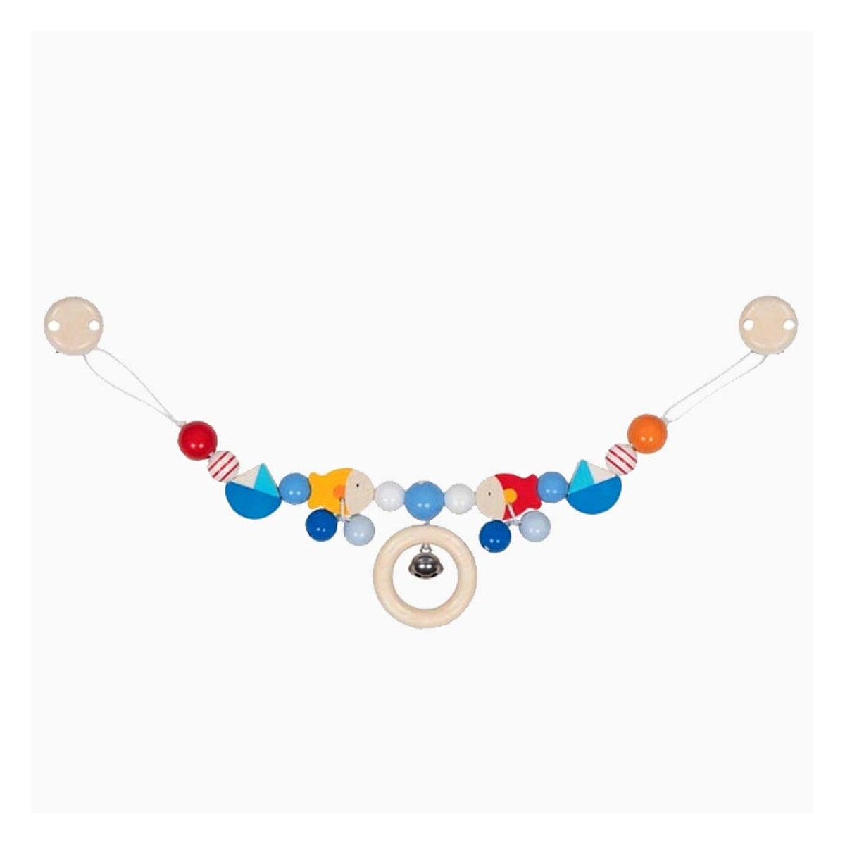 Kinderwagenkette Schiff und Fisch box