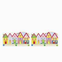 Garderobe Kleine Stadt  2er Set