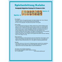 Kalaha Shabby Chic Klapp Glassteinchen