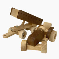 Traktor mit Anhänger Goki nature