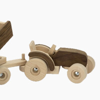 Traktor mit Anhänger Goki nature