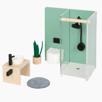 Puppenhausmöbel Komplett Set Salbei