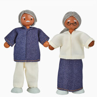 Puppenhausfigur Opa Teint medium
