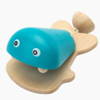 Fisch Kastagnette blau