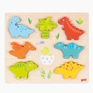 Einlegepuzzle Dinosaurier