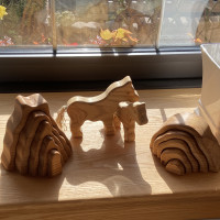 Schmuck-Bogen-Ulmen-Holz-dick