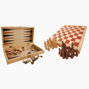 Schach, Backgamon & Dame