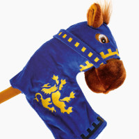 Steckenpferd Blau
