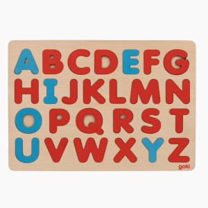 Alphabetpuzzle nach Art Montessori