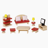 Puppenmöbel Wohnzimmer, goki basic.