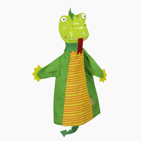 Handpuppe Drachen