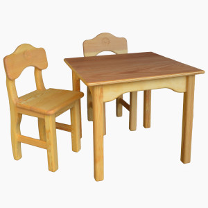 Kindertisch Klein mit 2 Stühlen