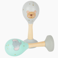 Musikrasseln Pastell 2er Set