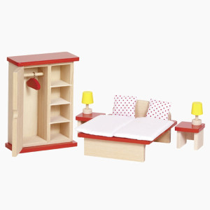 Puppenm&ouml;bel Schlafzimmer goki basic.