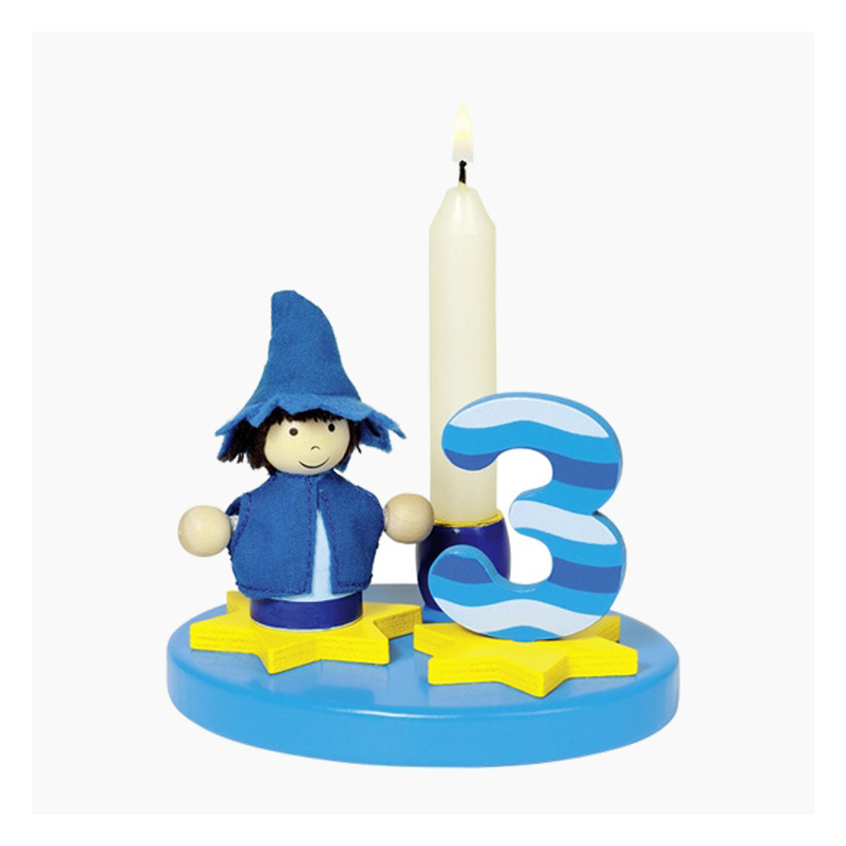 Geburtstags Zwerg Blau