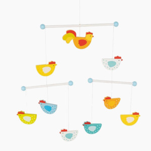 Mobile Lustige Hühner