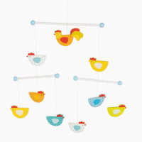 Mobile Lustige Hühner