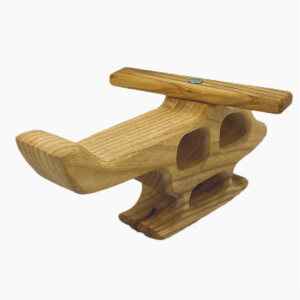 Holz Helikopter Kufen