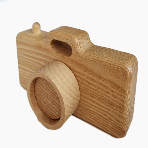 Holz Spiel-Kamera