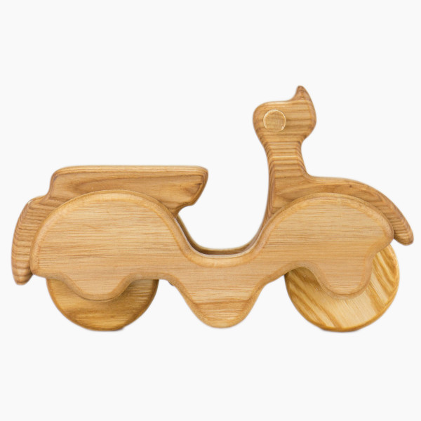 Holz Motorrad Roller