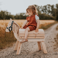 Holzpferd kompakt,Voltigierpferd