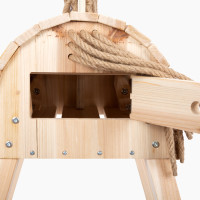 Holzpferd kompakt,Voltigierpferd