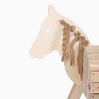 Holzpferd kompakt,Voltigierpferd