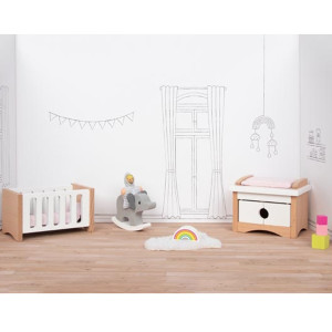 Puppenmöbel Style, Babyzimmer