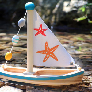 Wasserspielzeug Segelboot Seestern